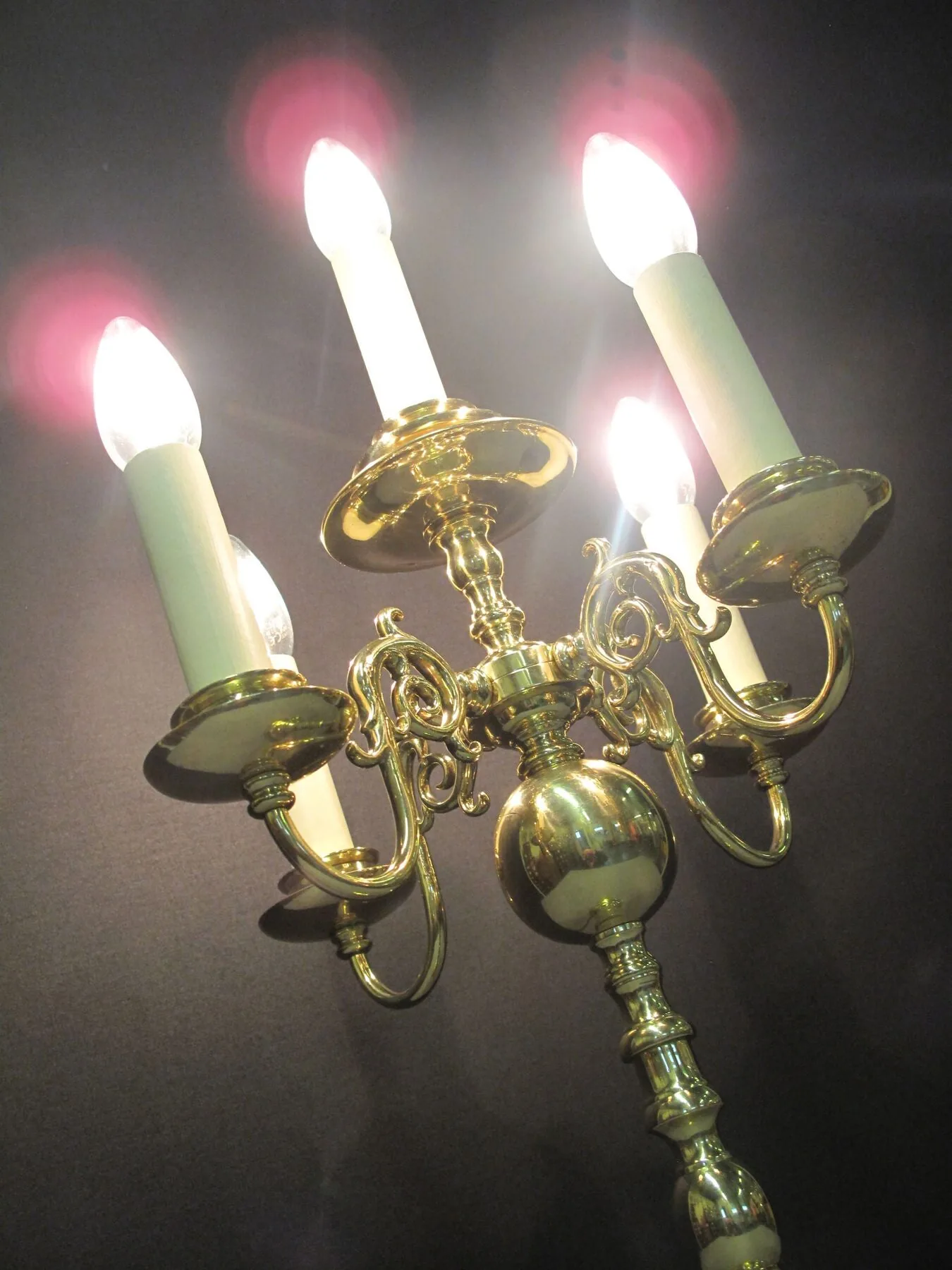 4-Arm Dutch Candelabrum, c. 1930 – view 8