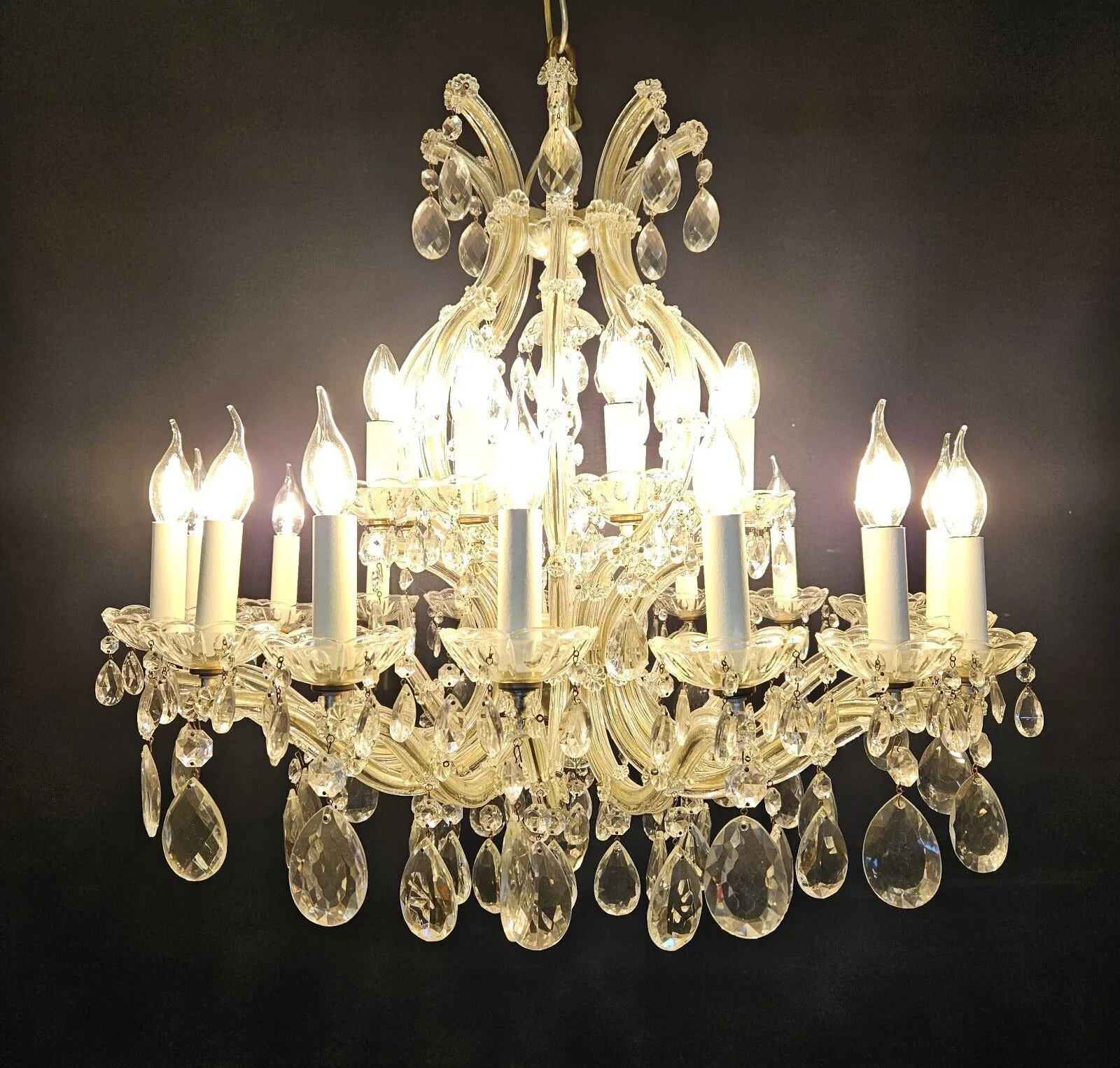 24-Arm Maria Theresa Chandelier, c. 1950 – view 9