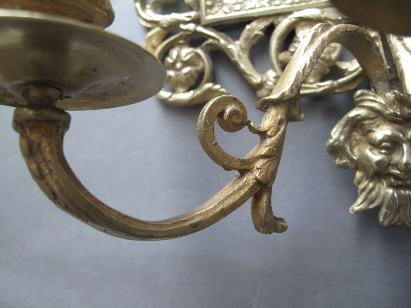 Pair Of Plaque Mirror Wall Lights, c. 1890 – view 9