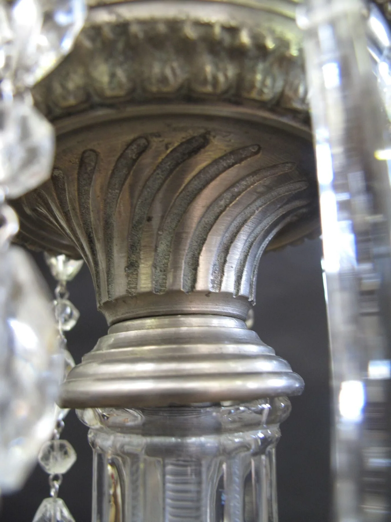 6-Arm French Chandelier, c. 1930 – view 9