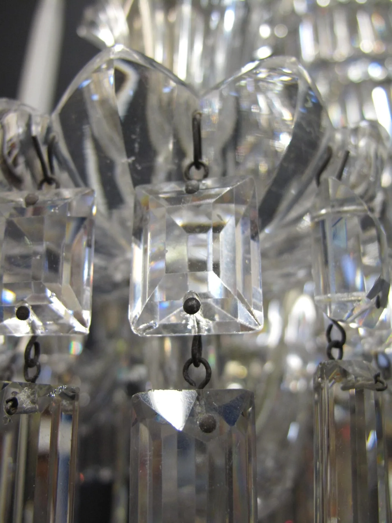 8-Arm Rule Drop Chandelier, c. 1830 – view 10