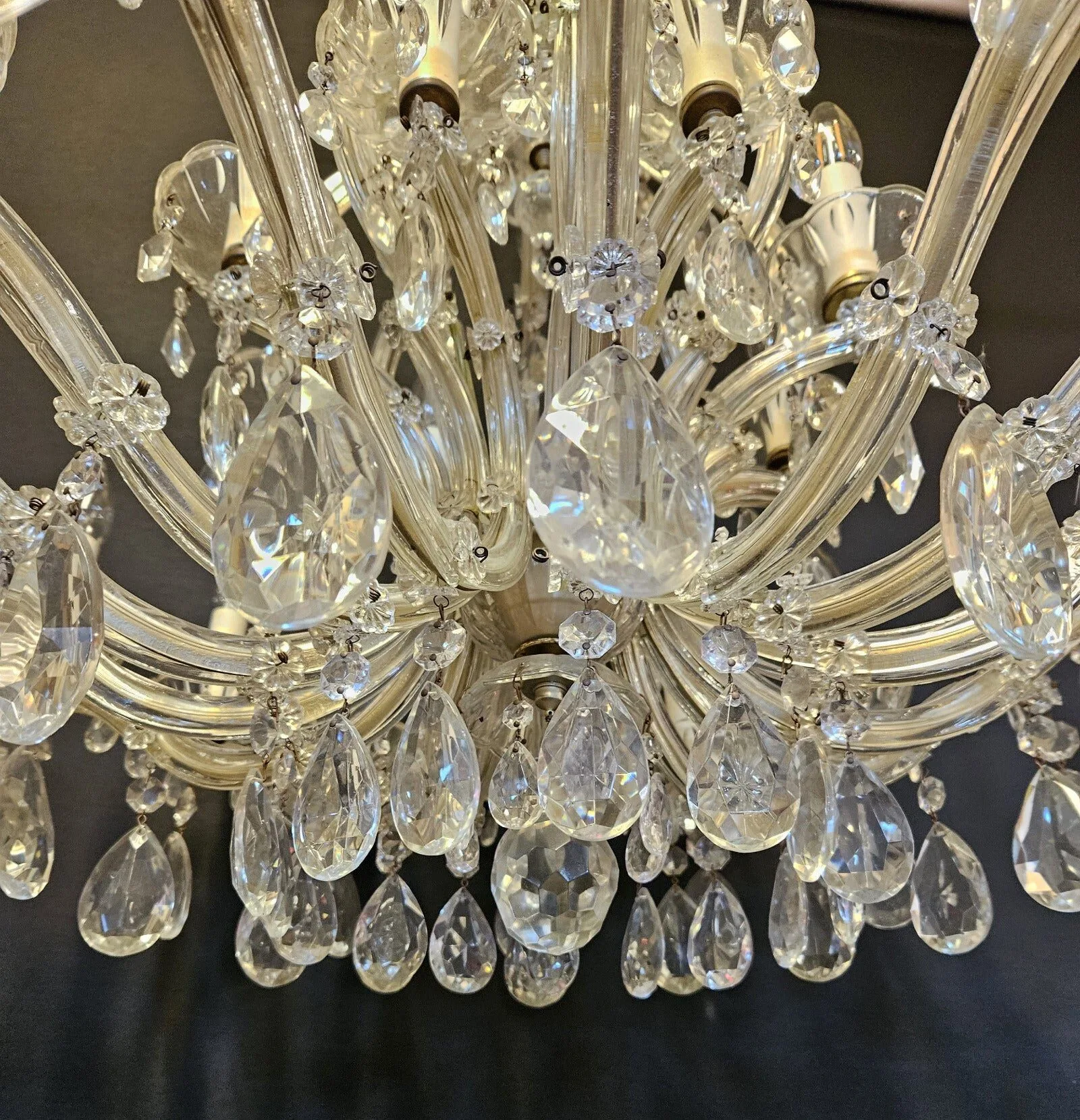 24-Arm Maria Theresa Chandelier, c. 1950 – view 10