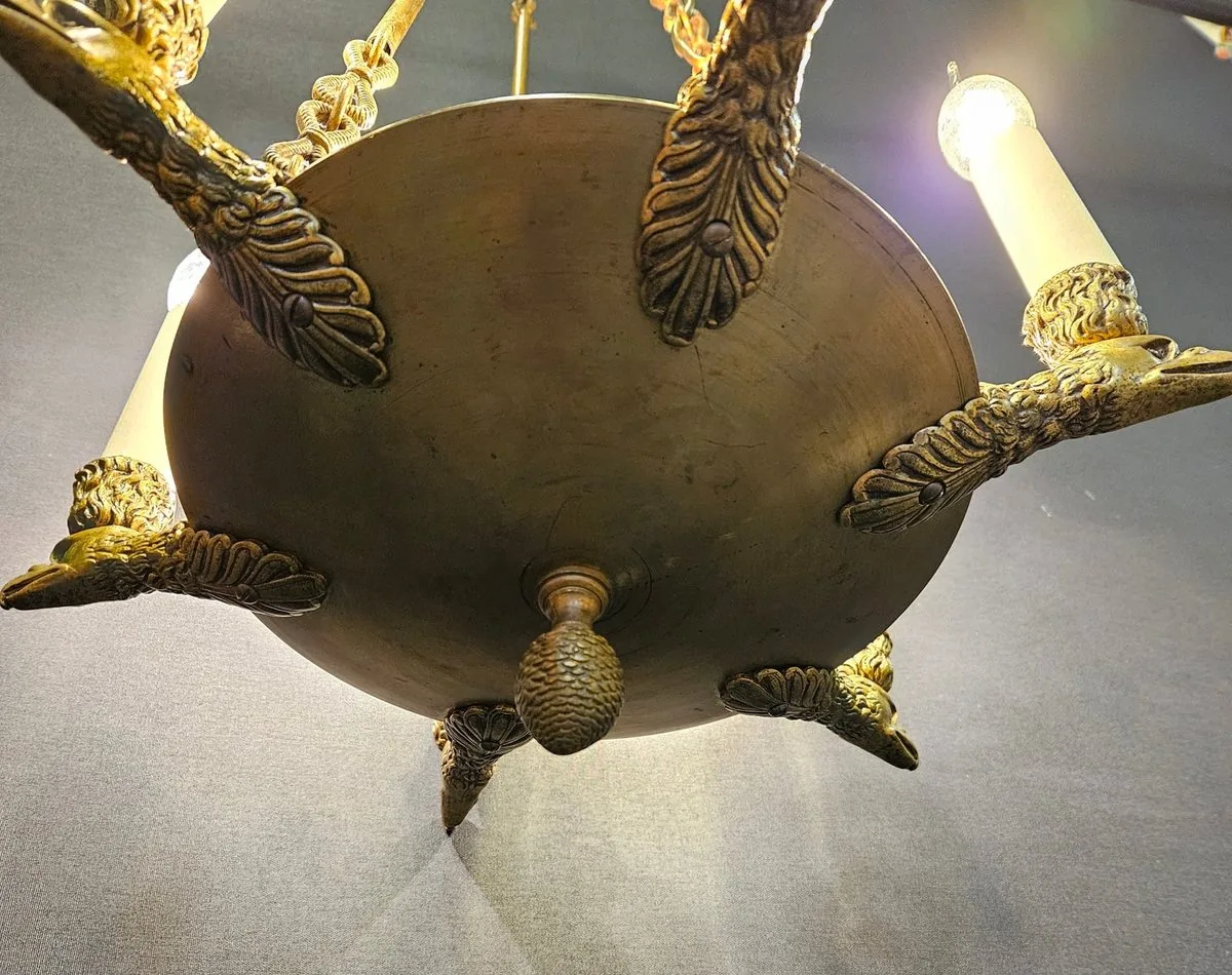 6-Arm French Empire Chandelier – view 11