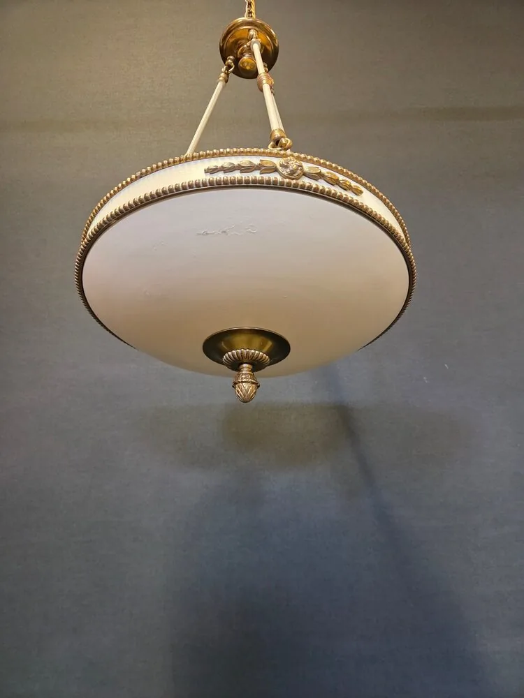 Pair of Empire-Style Chandeliers, c. 1930 – view 4