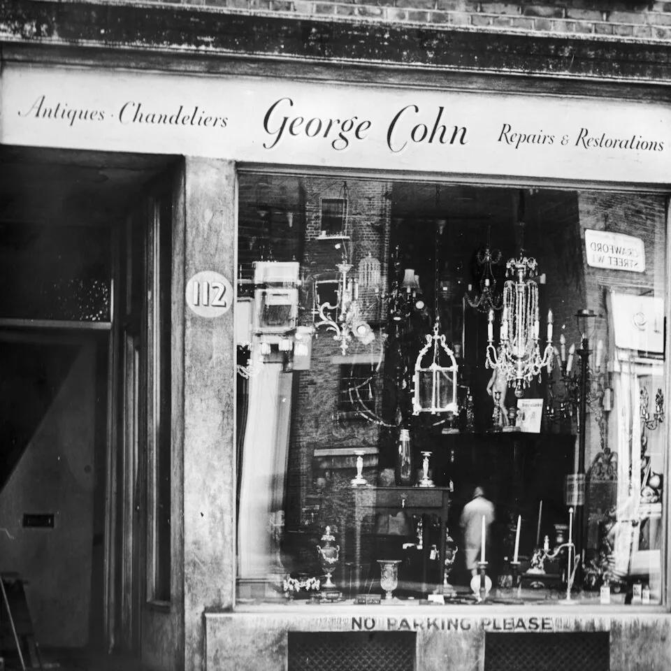 Antique chandelier specialists G&P Cohn, established 1954