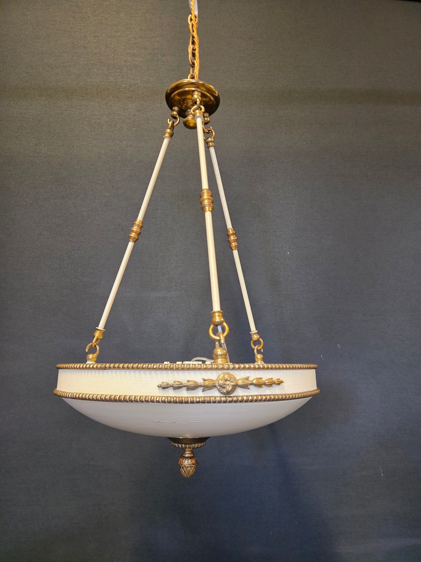 Pair Of Empire-Style Chandeliers, CA. 1930