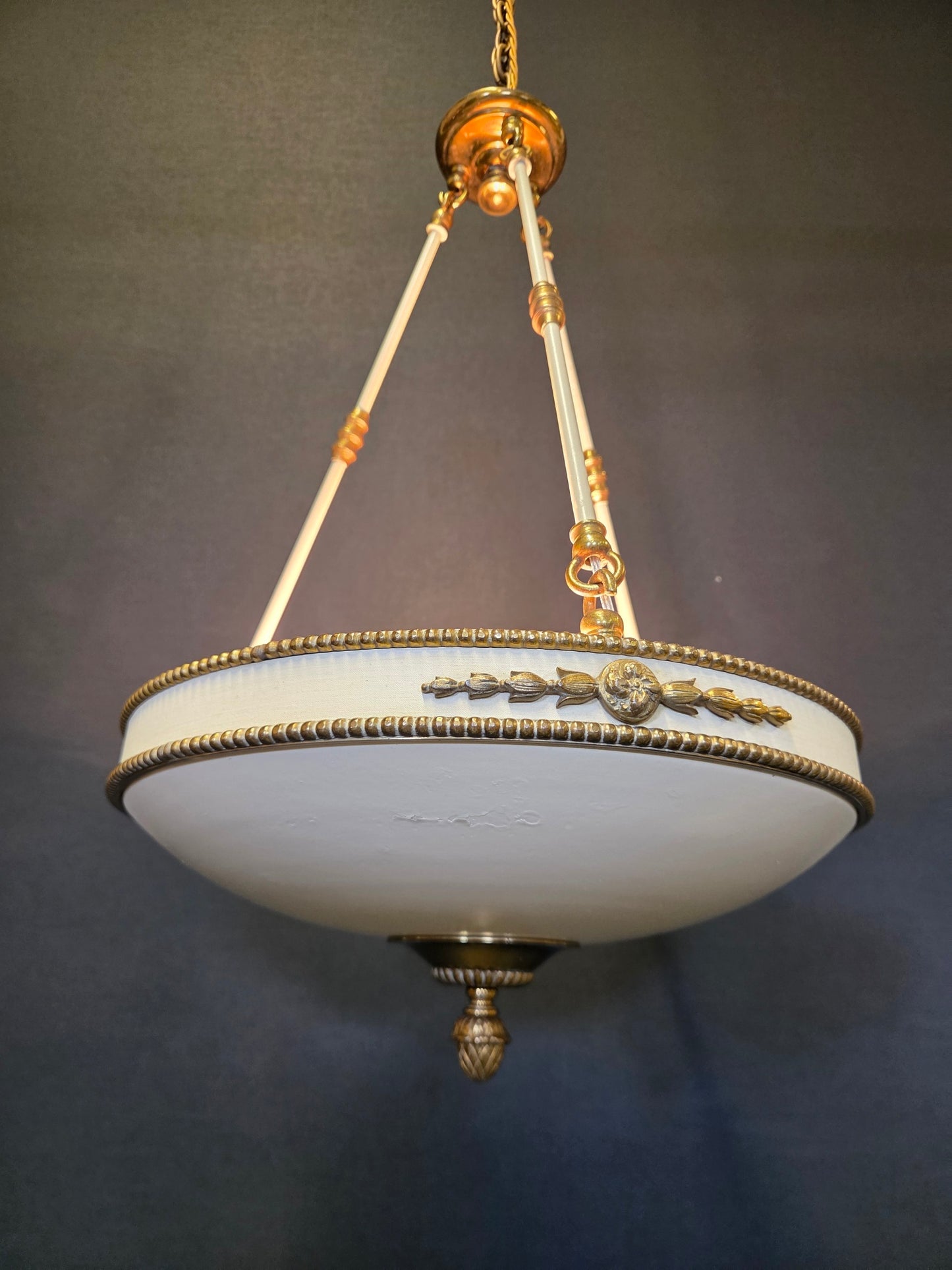 Pair Of Empire-Style Chandeliers, CA. 1930