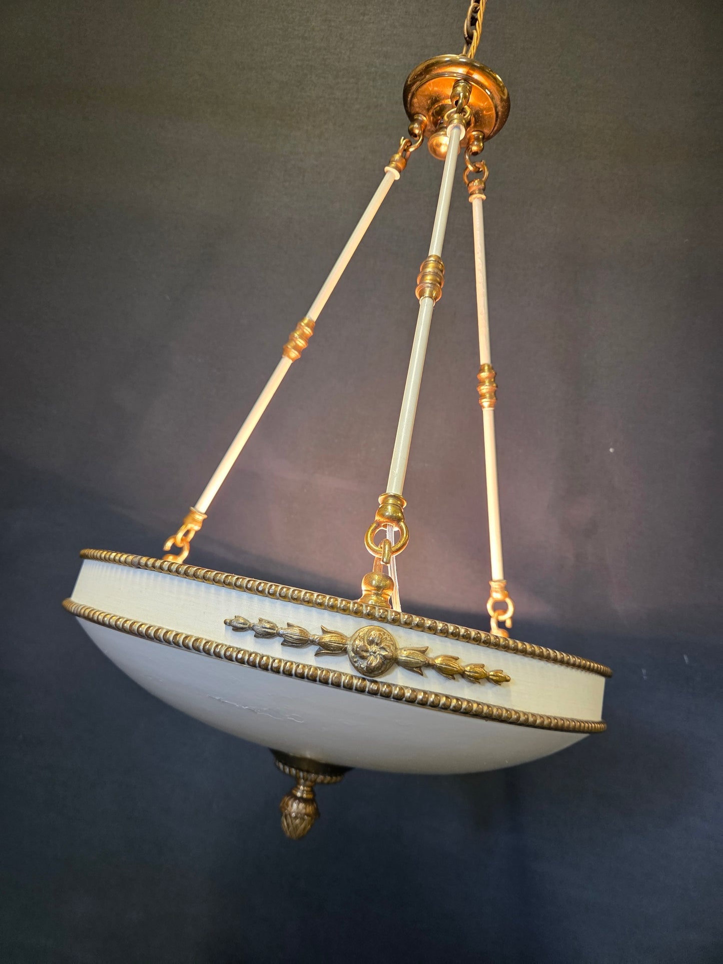 Pair Of Empire-Style Chandeliers, CA. 1930
