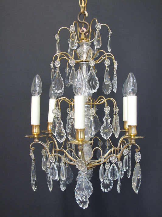 6-Arm French Chandelier, CA. 1910