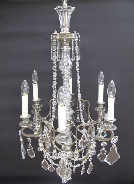 6-Arm French Chandelier, CA. 1930