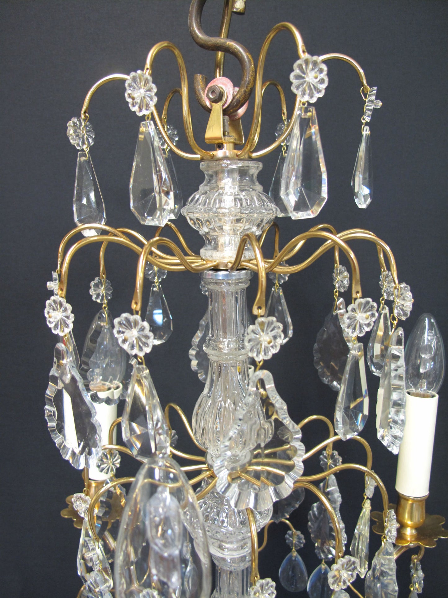 top half of chandelier